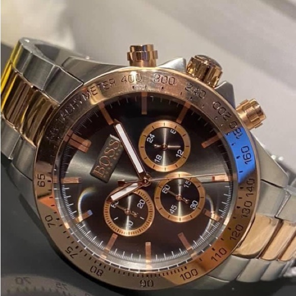 HB1513339 - Hugo Boss Men’s Ikon Two-Tone Chronograph Watch
Case Size: 46mm - Picture 3 of 9